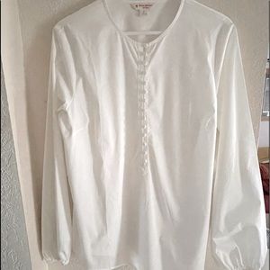COPY - Brooks Brothers White Long Sleeve Blouse.